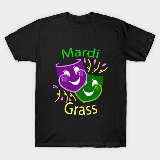 mardi gras T-Shirt by Family of siblings